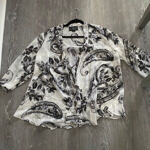 Alex Evenings Sheer Coverup